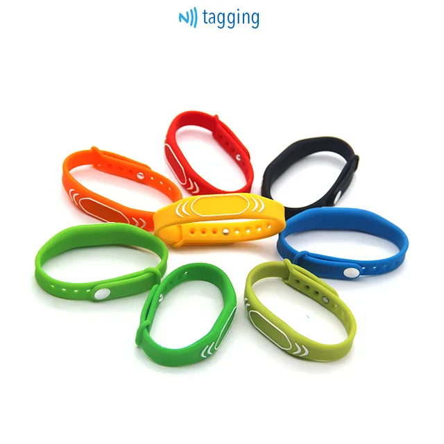 All colors available silicone cashaless payment nfc wristband