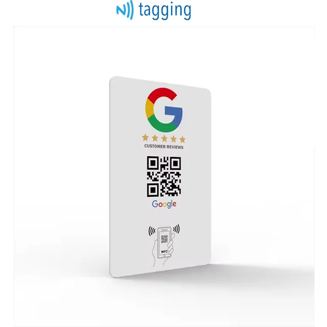 Google review NFC card