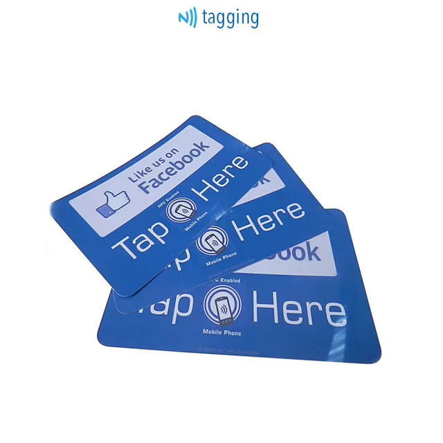 Contactless order NFC poster menu